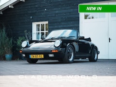 Porsche 911 Cabrio - Carrera 3.2 Cabriolet – European Delivery – Black on Black