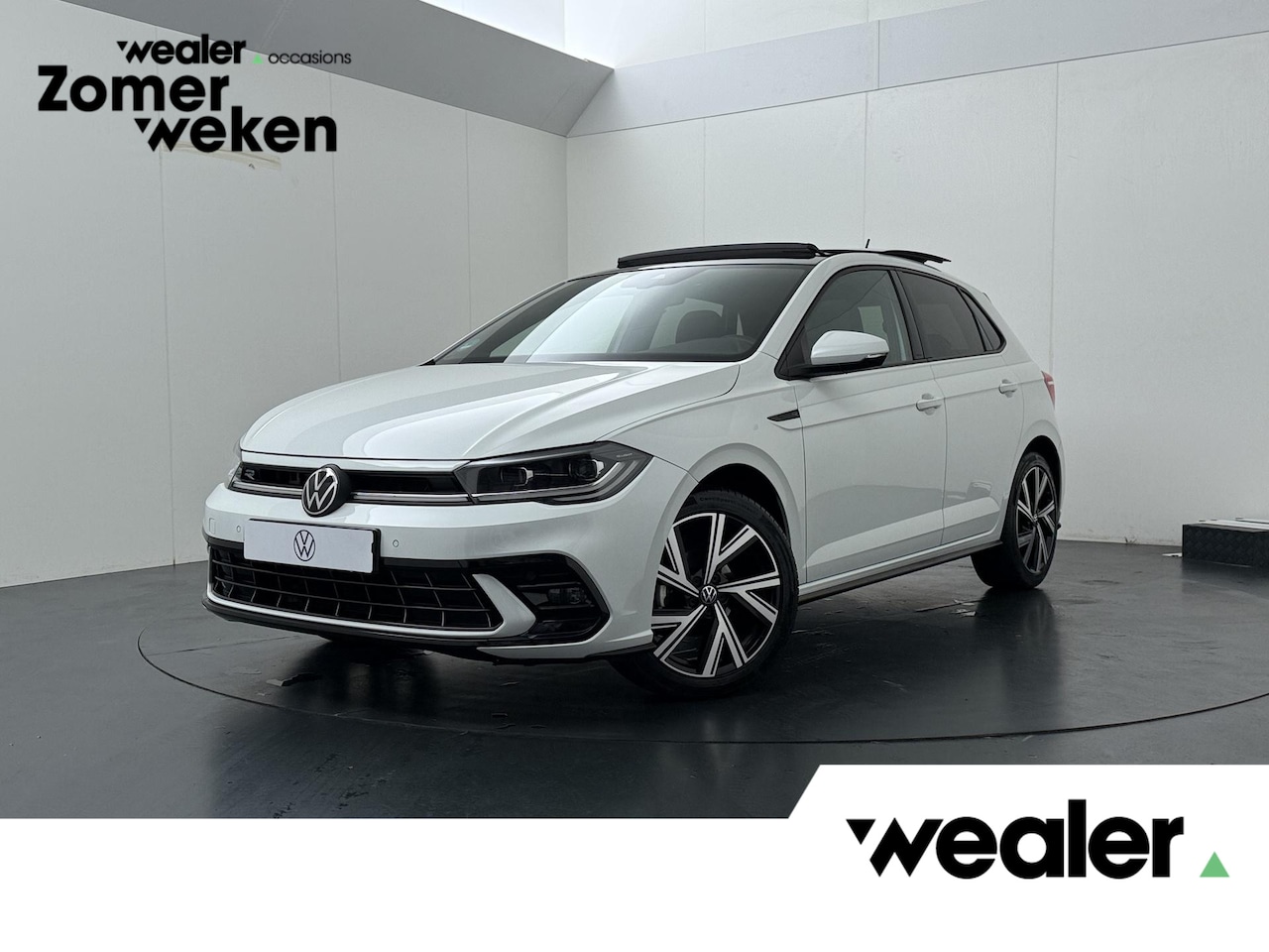 Volkswagen Polo - 1.0 TSI R-Line | 95 PK | Adaptive Cruise Control | Climate control | Panoramadak | Matrix - AutoWereld.nl