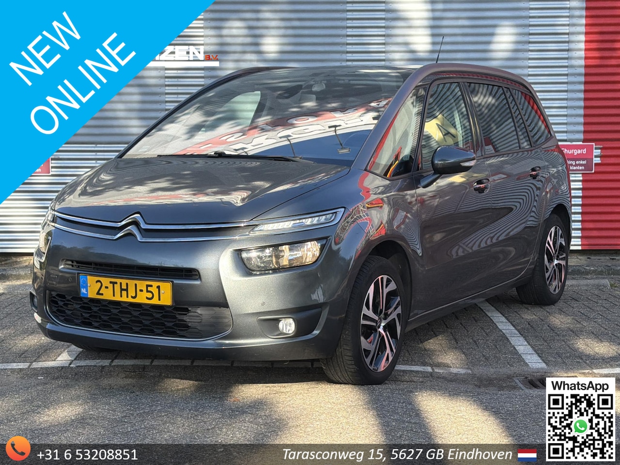 Citroën Grand C4 Picasso - 1.6 THP Intensive | 7 Persoons | Memory Seat | Camera | Leder | Cruise | Climate | Navi | - AutoWereld.nl