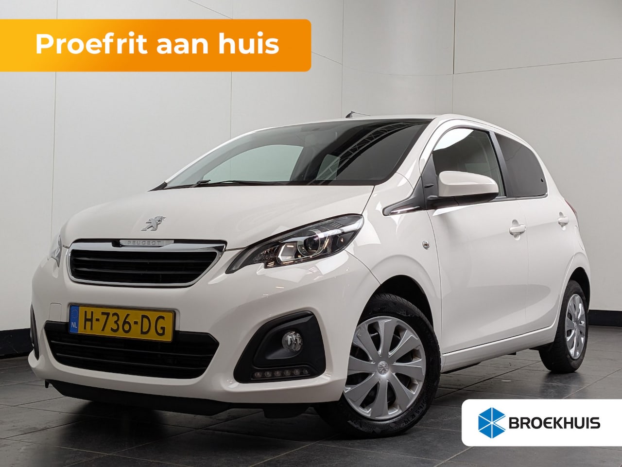 Peugeot 108 - 1.0 e-VTi Active Bluetooth | 5-Deurs | Airco | Centrale Vergrendeling | LED Dagrij | Airco - AutoWereld.nl