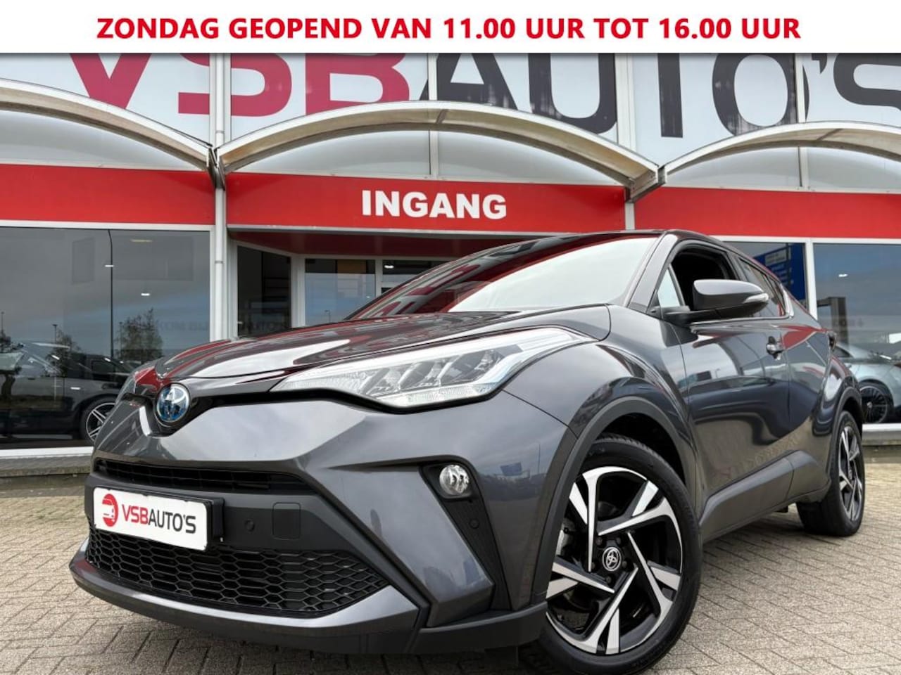 Toyota C-HR - 1.8 HYBRID 122PK AUT. EDITION TREKHAAK NAVI CAMERA CARPLAY AIRCO LMV PDC - AutoWereld.nl
