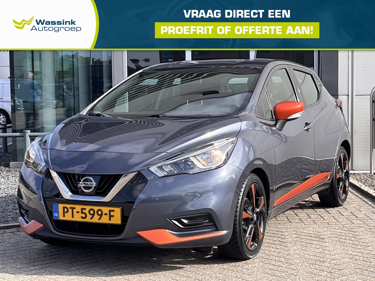 Nissan Micra - 1.0L Acenta Carplay | Airconditioning | Eerste eigenaar | Two tone lak | Sportief Uiterlij - AutoWereld.nl