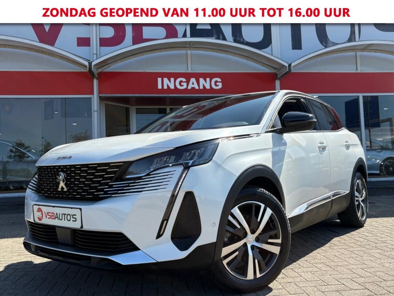 Peugeot 3008 - 1.2 PURETECH ALLURE PACK AUT. 130PK LED NAVI CAMERA CARPLAY AIRCO - AutoWereld.nl