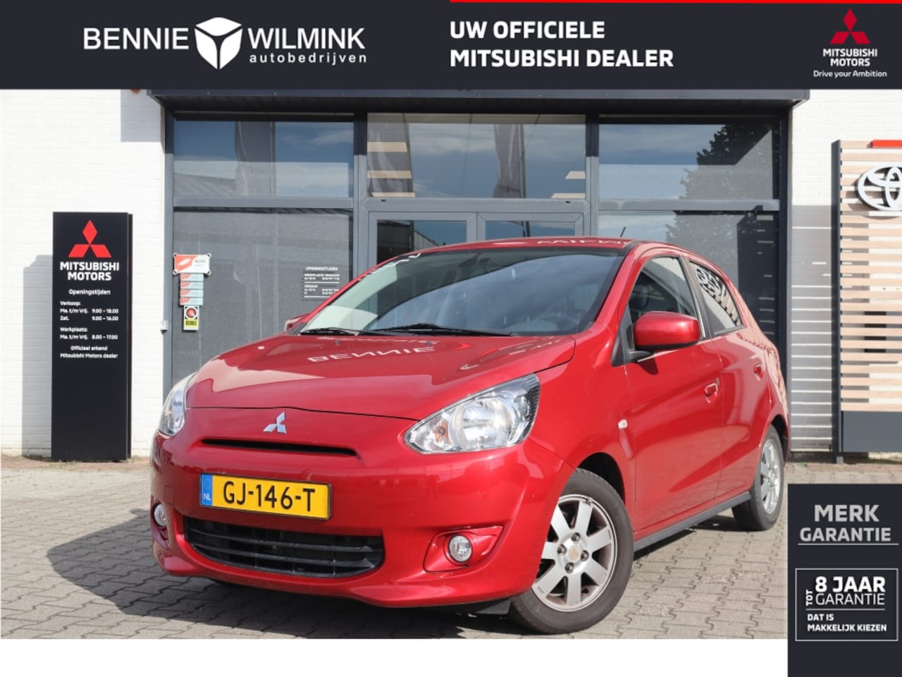 Mitsubishi Space Star - 1.0 Bright Automaat Slechts 28.547 km! - AutoWereld.nl