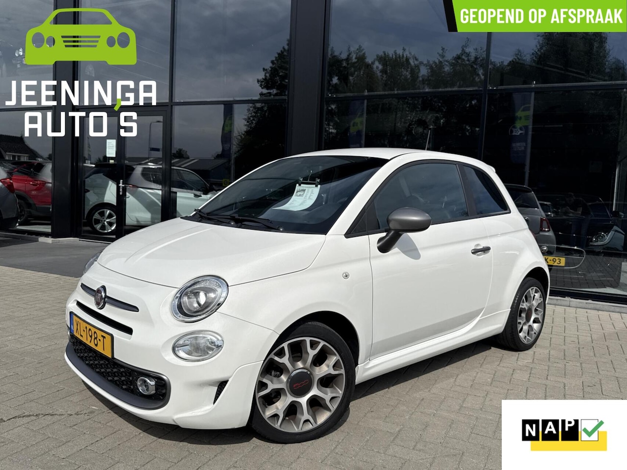 Fiat 500 - 0.9 TwinAir Turbo Sport|Clima|PDC|AppleCarPlay|NAP - AutoWereld.nl
