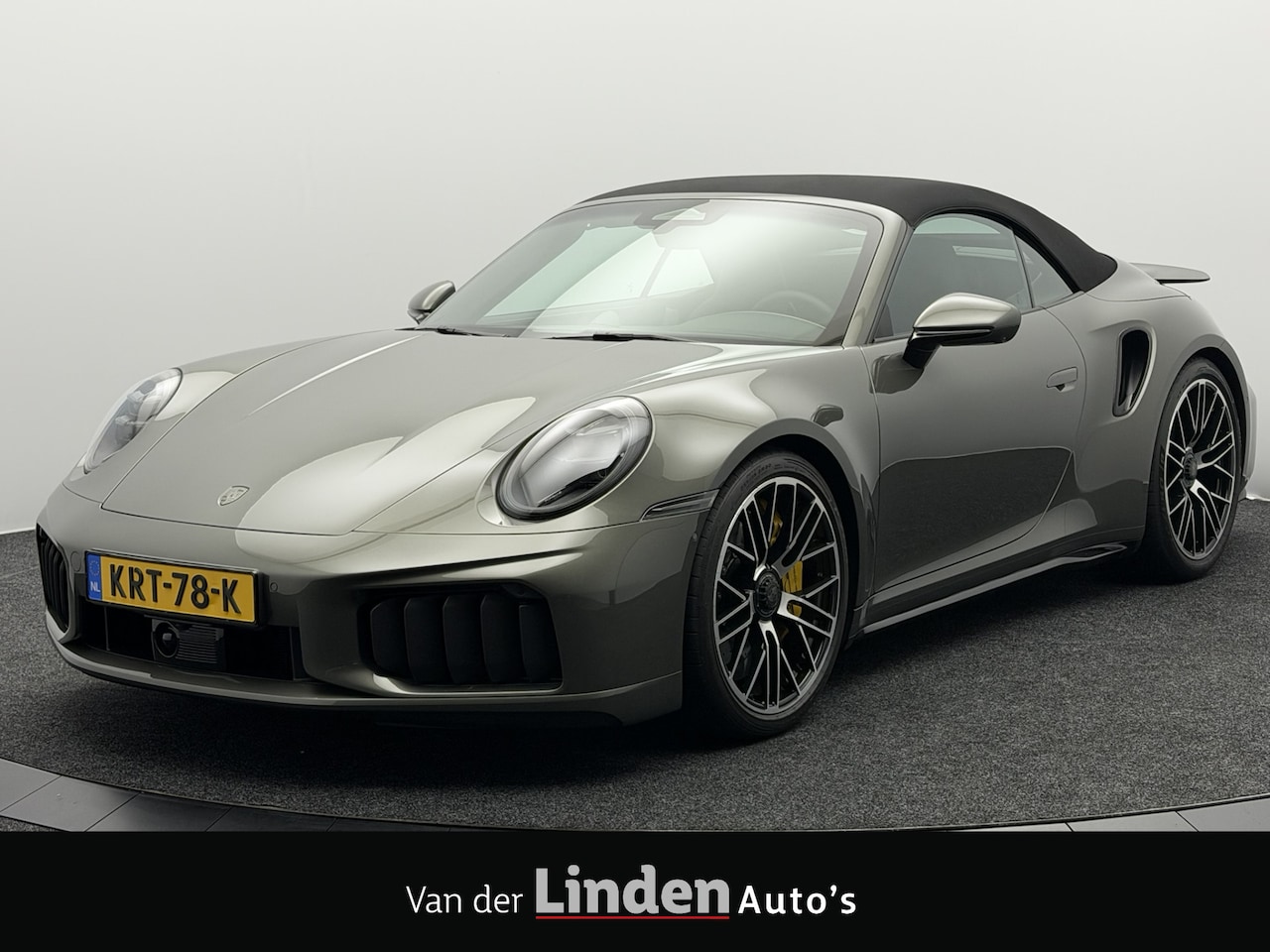Porsche 911 Cabrio - 3.6 Turbo S Noselift | Burmester | Clubleder | Ceramic | NL-Porsche | 711pk - AutoWereld.nl