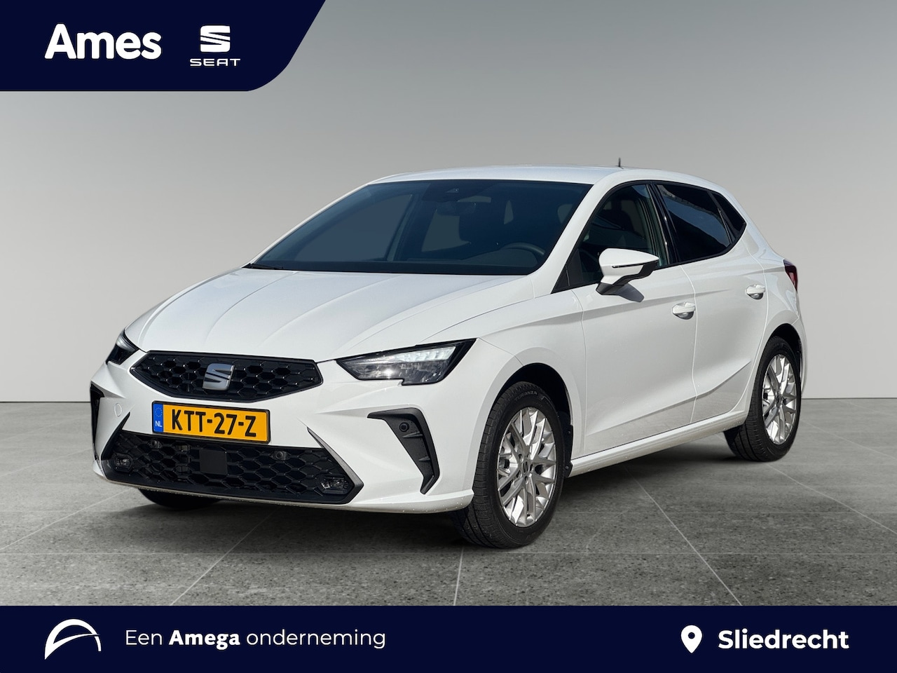 SEAT Ibiza - 1.0 TSI 95pk Style Business Connect | Achteruitrijcamera | Adaptive cruise control | Stoel - AutoWereld.nl