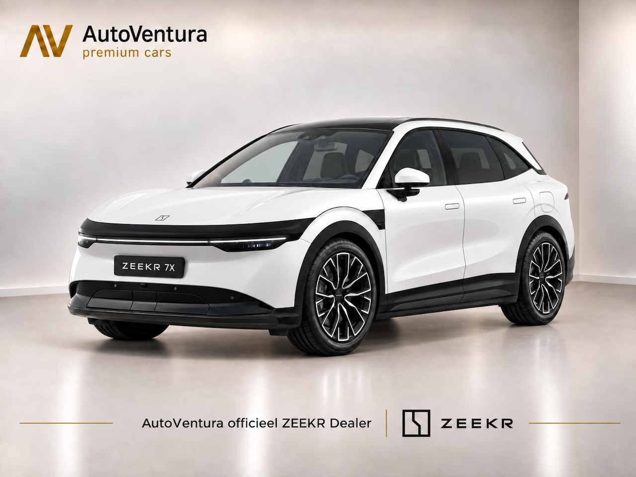 ZEEKR 7X - Long Range RWD 100 kWh l Crystal White l 20" - AutoWereld.nl