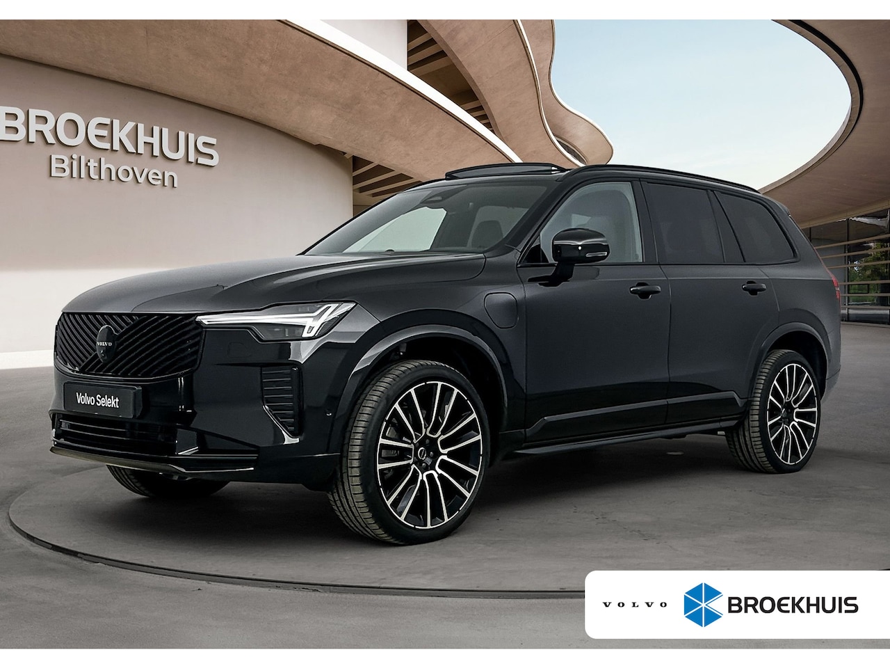 Volvo XC90 - Ultra Black Edition Recharge Plug-In Hybrid AWD | Luchtvering | Bower & Wilkins | Panorama - AutoWereld.nl
