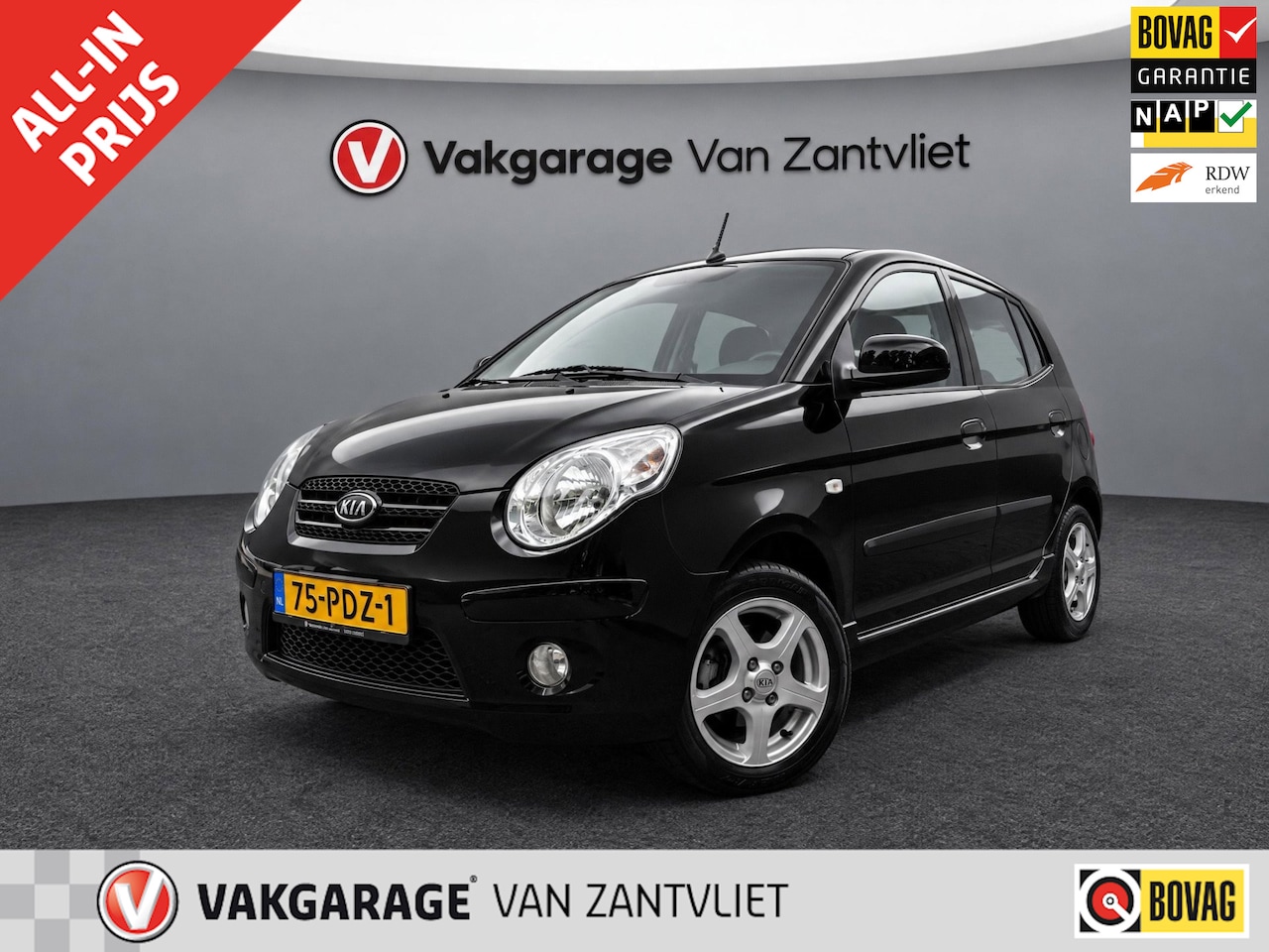 Kia Picanto - 1.0 Seven 1.0 Seven (12 mnd BOVAG-garantie) - AutoWereld.nl