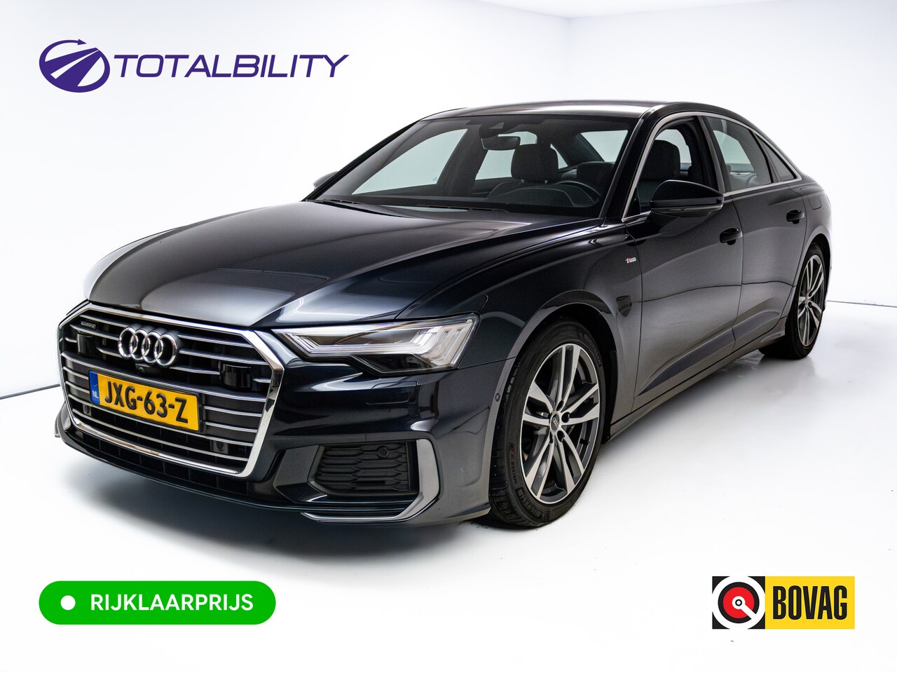 Audi A6 Limousine - 50 TFSI e quattro S-Line | Panoramadak | Voorstoelen- & achterbank verwarmd | Camera | Ada - AutoWereld.nl