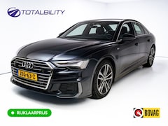 Audi A6 Limousine - 50 TFSI e quattro S-Line | Panoramadak | Voorstoelen- & achterbank verwarmd | Camera | Ada