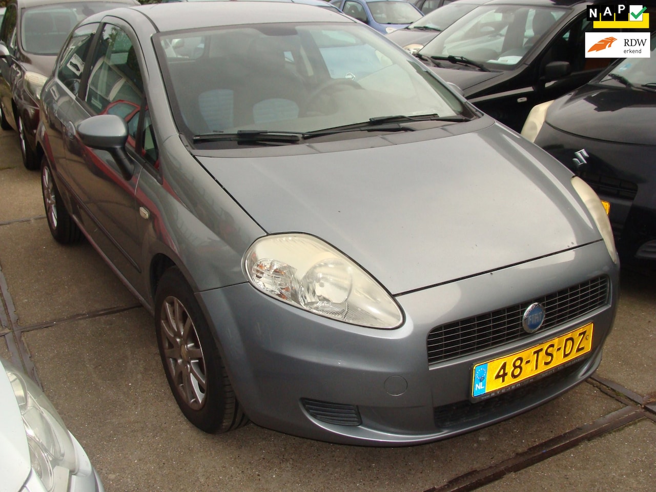 Fiat Grande Punto - 1.4-16V Dynamicairco elek pak nap apk - AutoWereld.nl