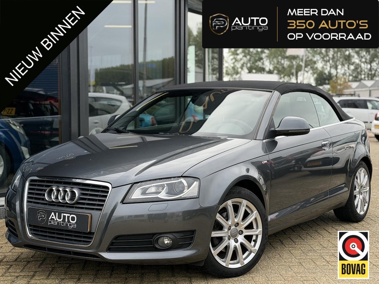 Audi A3 Cabriolet - 1.2 TFSI S-edition 105PK | ZEER NETTE STAAT | 3x S-Line | S-line Interieur | S-line Exteri - AutoWereld.nl