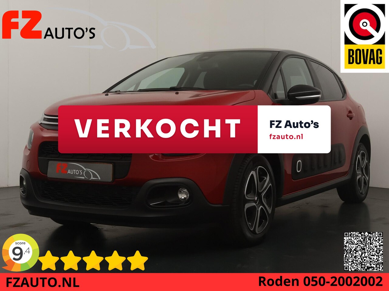 Citroën C3 - 1.2 PureTech S&S Feel Edition - Navigatie - Cruise Control - Apple Carplay/Android Auto - - AutoWereld.nl