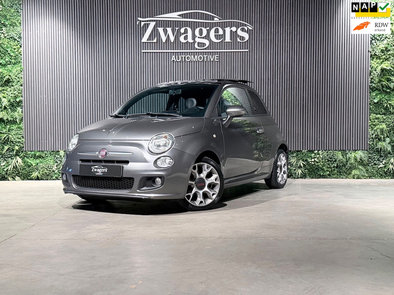 Fiat 500 - 0.9 TwinAir Turbo 500S | Pano | Carplay | Sport - AutoWereld.nl