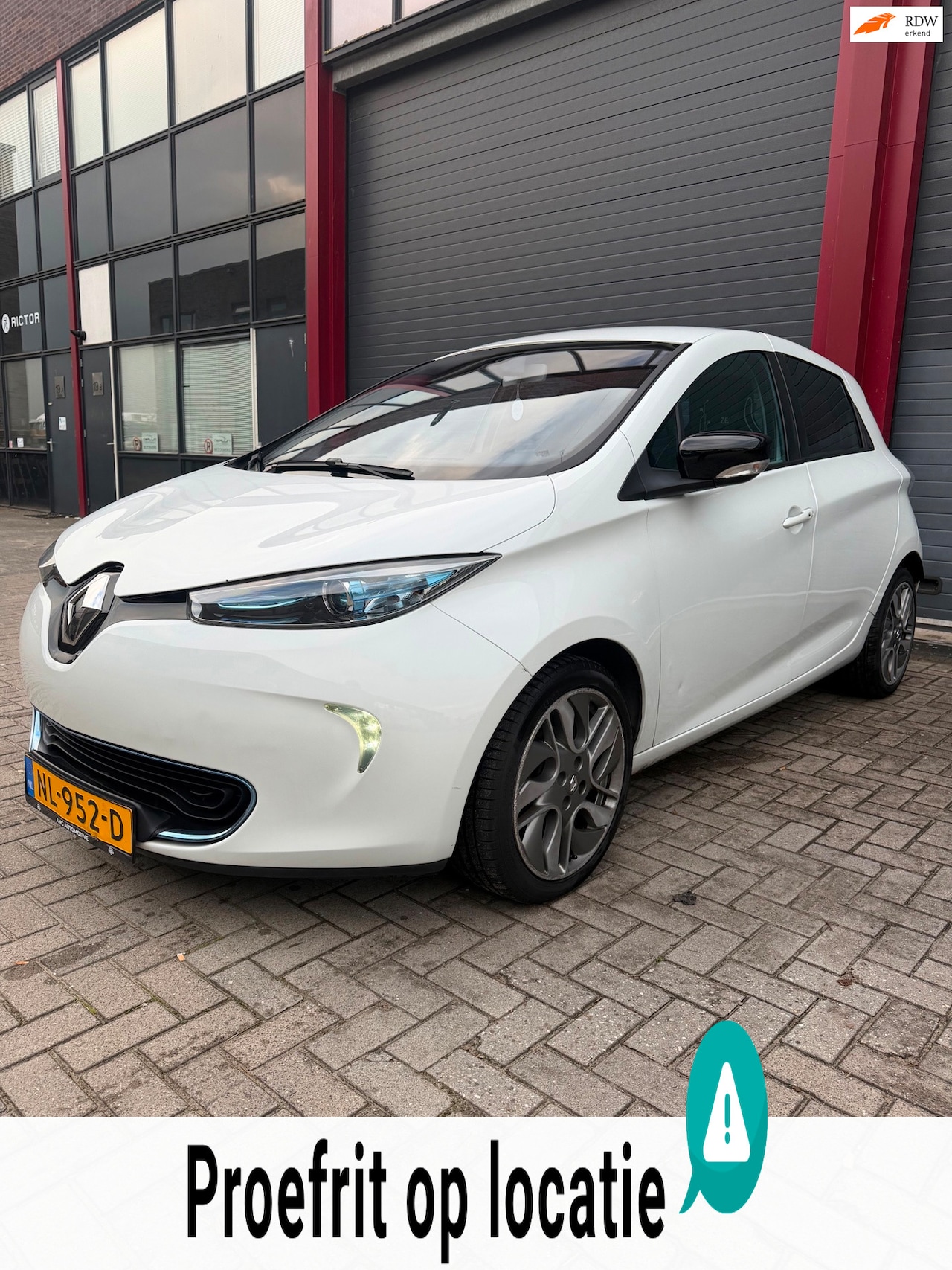 Renault Zoe - Q210 Zen Quickcharge 22 kWh (Huur Accu) - AutoWereld.nl