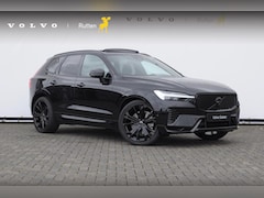 Volvo XC60 - T6 350PK Automaat AWD Ultra Black Edition Trekhaak / Luchtvering / Facelift/ Head-up displ