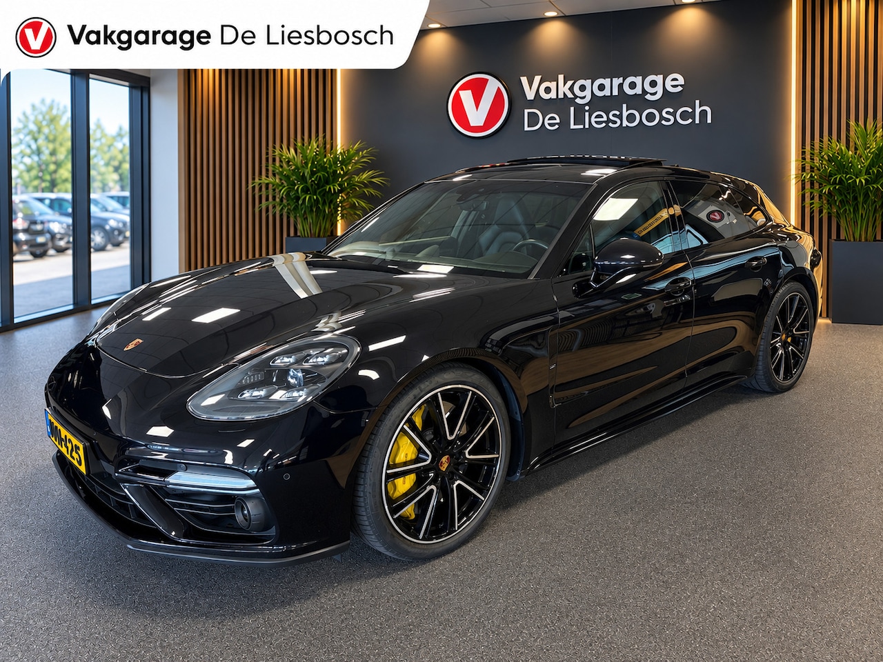 Porsche Panamera Sport Turismo - 4.0 Turbo S E-Hybrid / pano / leer / keramisch/ Bose / softclose / sportchrono - AutoWereld.nl