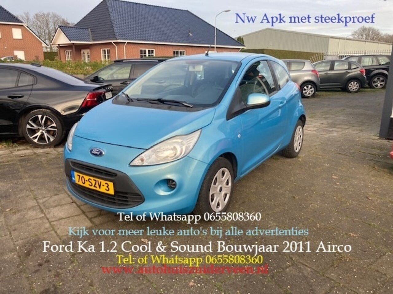 Ford Ka - 1.2 69PK Cool & Sound Nw Apk Steekproef - AutoWereld.nl