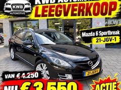 Mazda 6 Sportbreak - 2.0 S-VT | Airco APK | NAP unieke kleur Dealer onderhouden