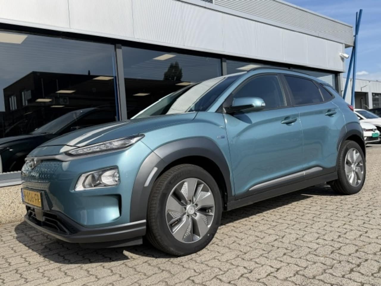Hyundai Kona Electric - EV FASHION DEISGIN 39KWH SOH95% AUTOMAAT ECC/CRUISE/NAV/CAMERA/STOEL.VERWARM. - AutoWereld.nl