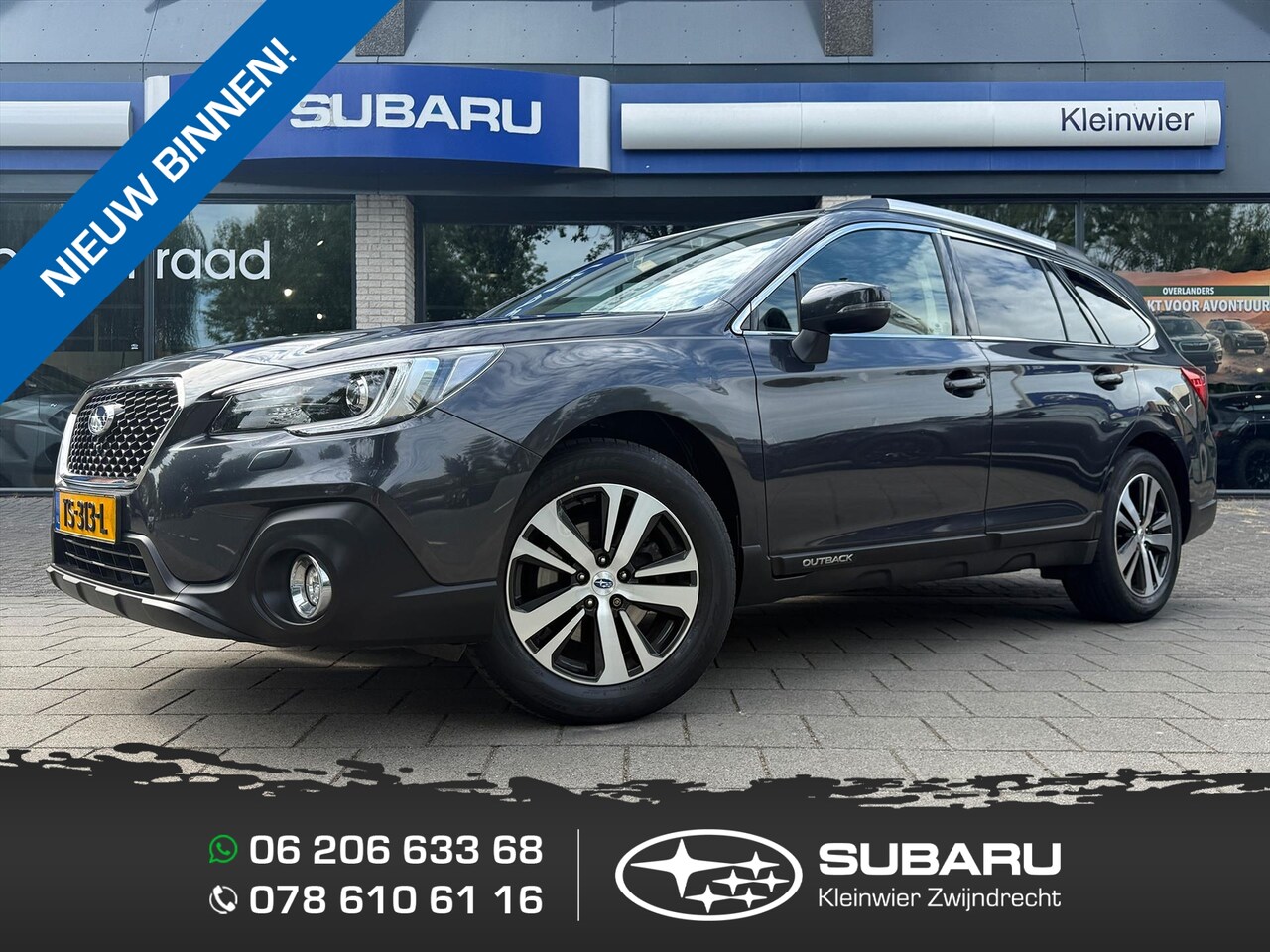 Subaru Outback - 2.5i 175PK CVT EyeSight Premium | Leder | Trekh. | Ned. auto | Sportgrill | HK audio syste - AutoWereld.nl
