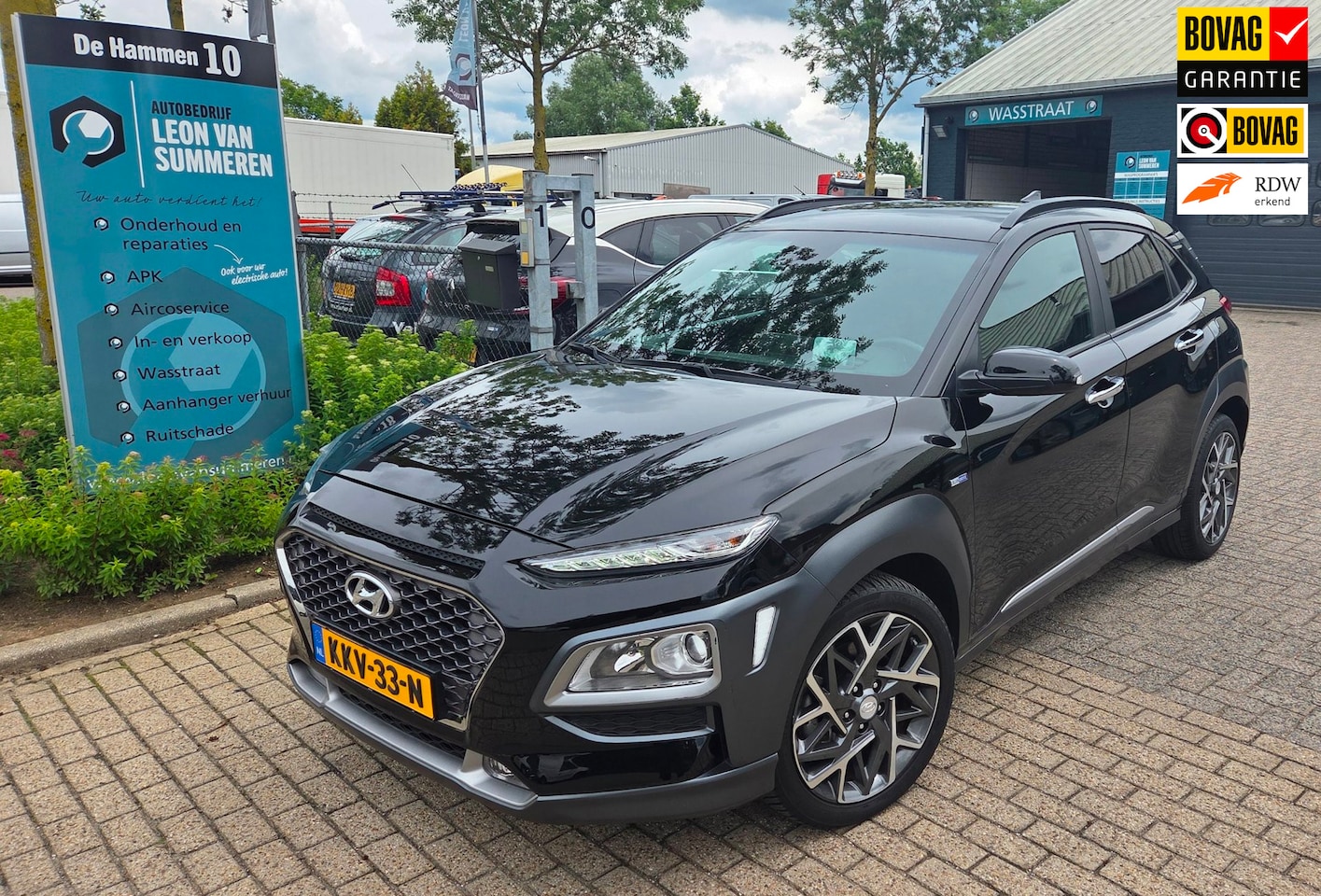 Hyundai Kona - 1.6 GDI HEV Comfort Automaat l Headup l Key Less l Dodehoek detectie - AutoWereld.nl