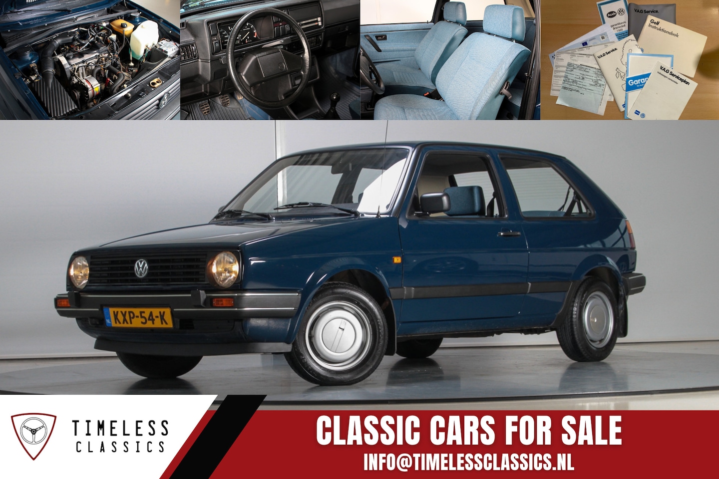Volkswagen Golf - CL 1.8i Mk2 | 25,000 km! - AutoWereld.nl