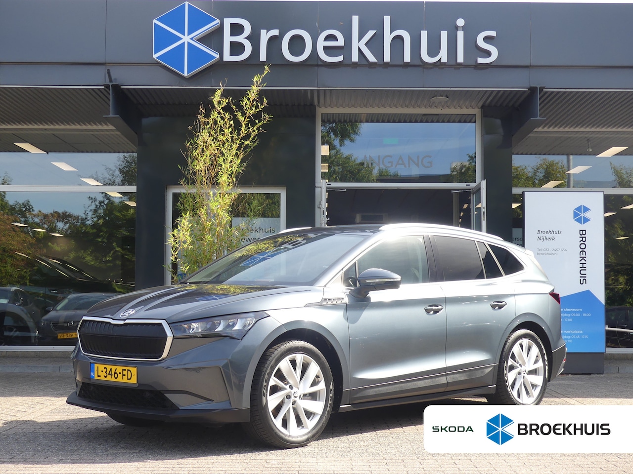 Skoda Enyaq iV - 60 | SOH 91% | ADAPTIVE CRUISE | DODEHOEKDETECTIE | CAMERA | PARKEERSENSOREN V+A | STUURVE - AutoWereld.nl