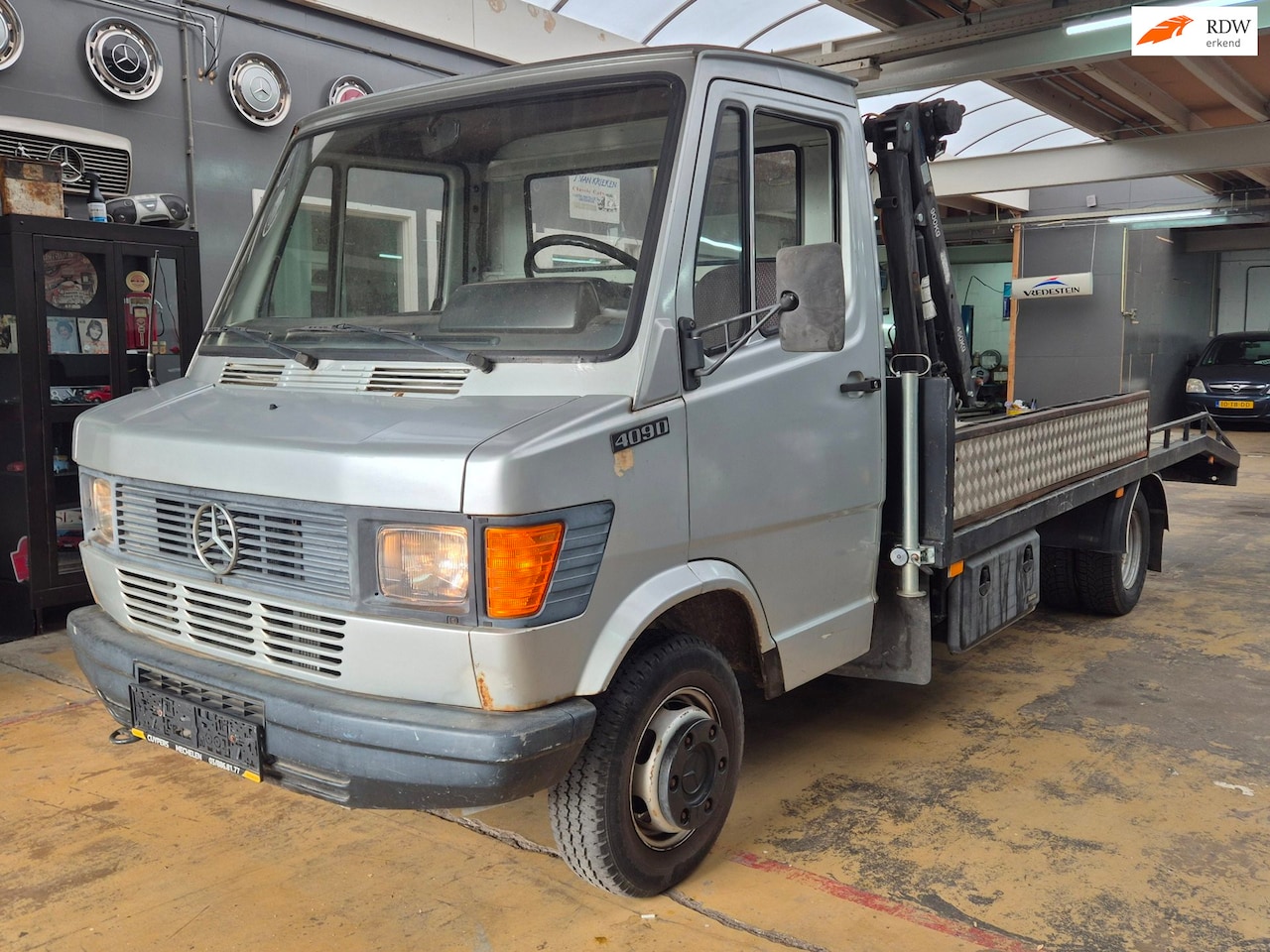 Mercedes-Benz 409 - 409D 5 cilinder oprijwagen *belastingvrij* - AutoWereld.nl