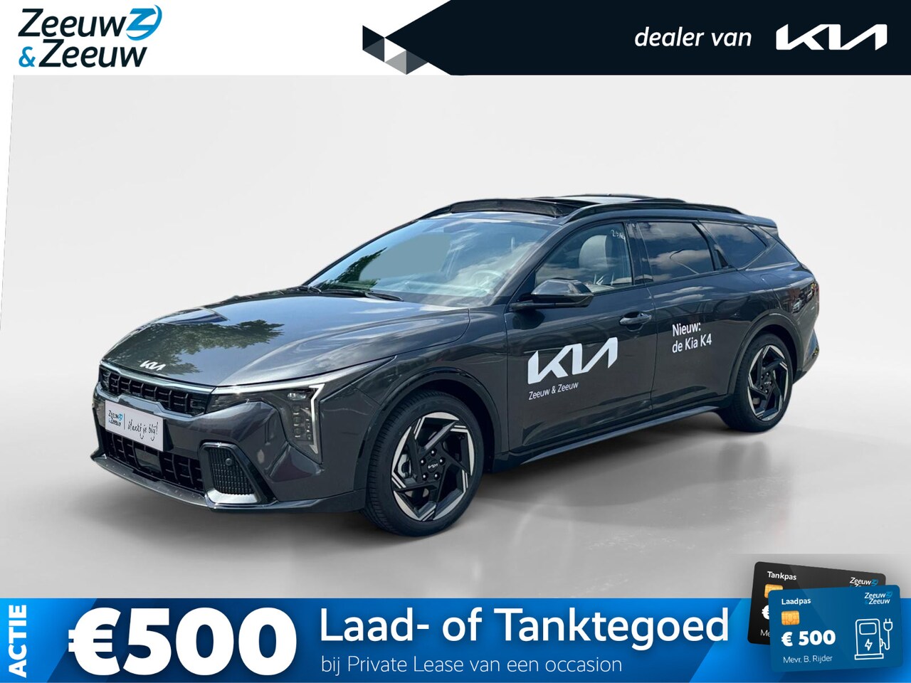 Kia K4 Sportswagon - 1.0 T-GDi MHEV GT-Line Launch Edition Automaat | Pano | Dodehoekassistentie | Stoel & stuu - AutoWereld.nl