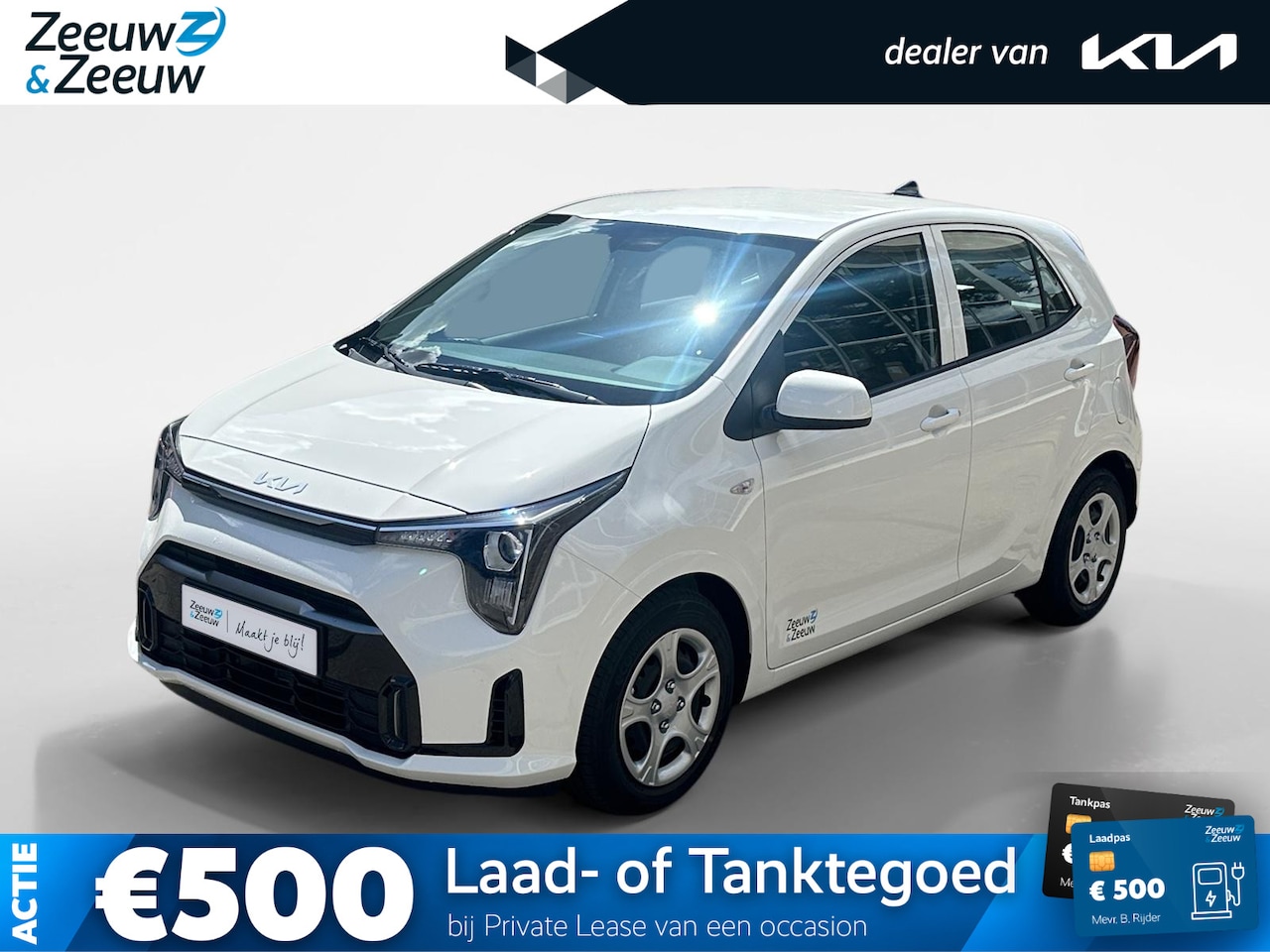 Kia Picanto - 1.0i DynamicLine Navi | Camera | Apple Carplay / Android auto | Parkeersensoren | Fabrieks - AutoWereld.nl