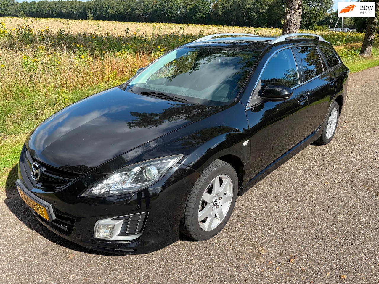 Mazda 6 Sportbreak - 2.5 S-VT GT-M Leer/Stoelverw/Xenon/Camera/Dikke auto! - AutoWereld.nl