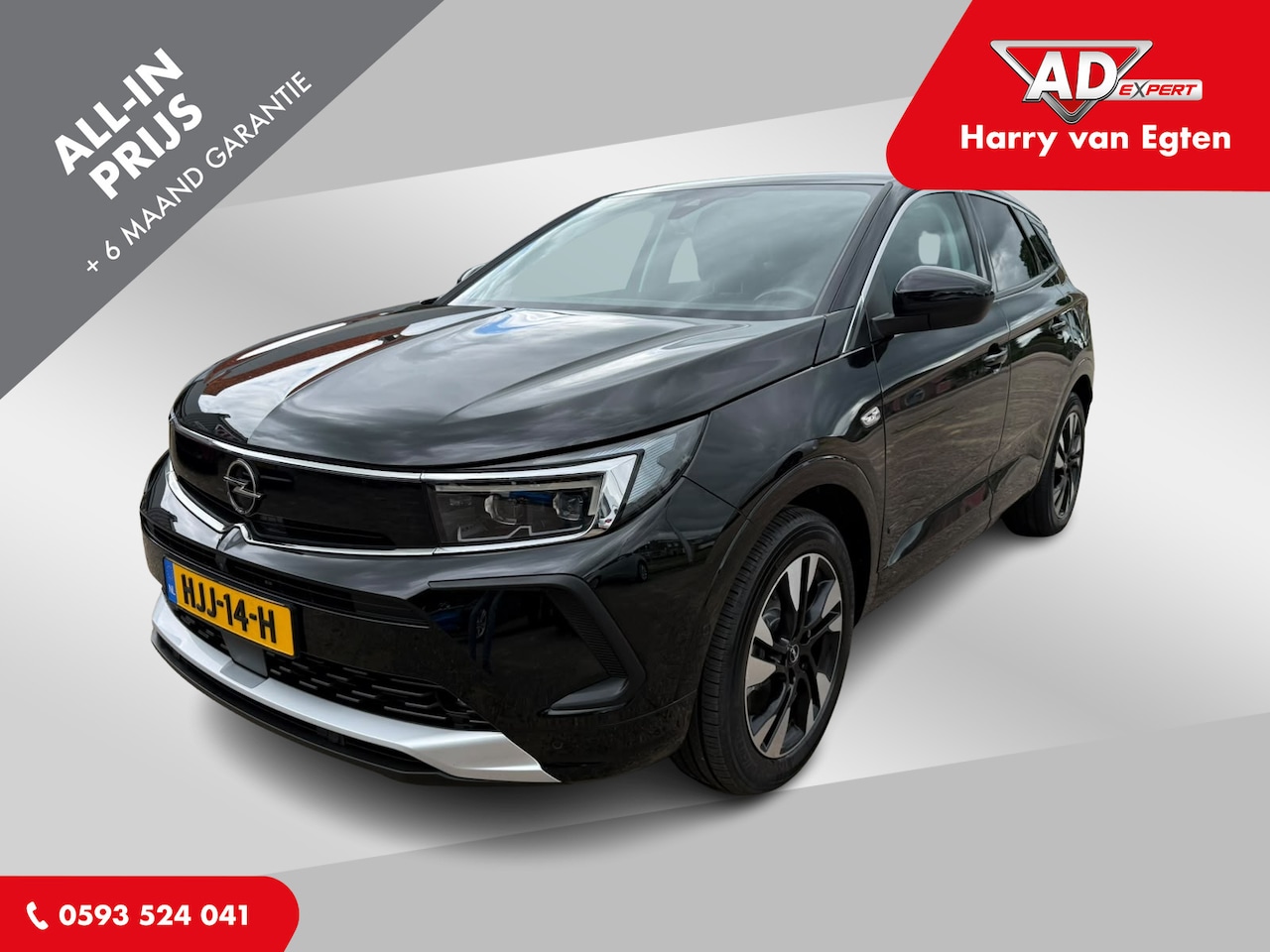 Opel Grandland X - 1.6 Turbo Hybrid4 300pk Business Elegance | Navi | Camera | Adapt. Cruise | Trekhaak | - AutoWereld.nl