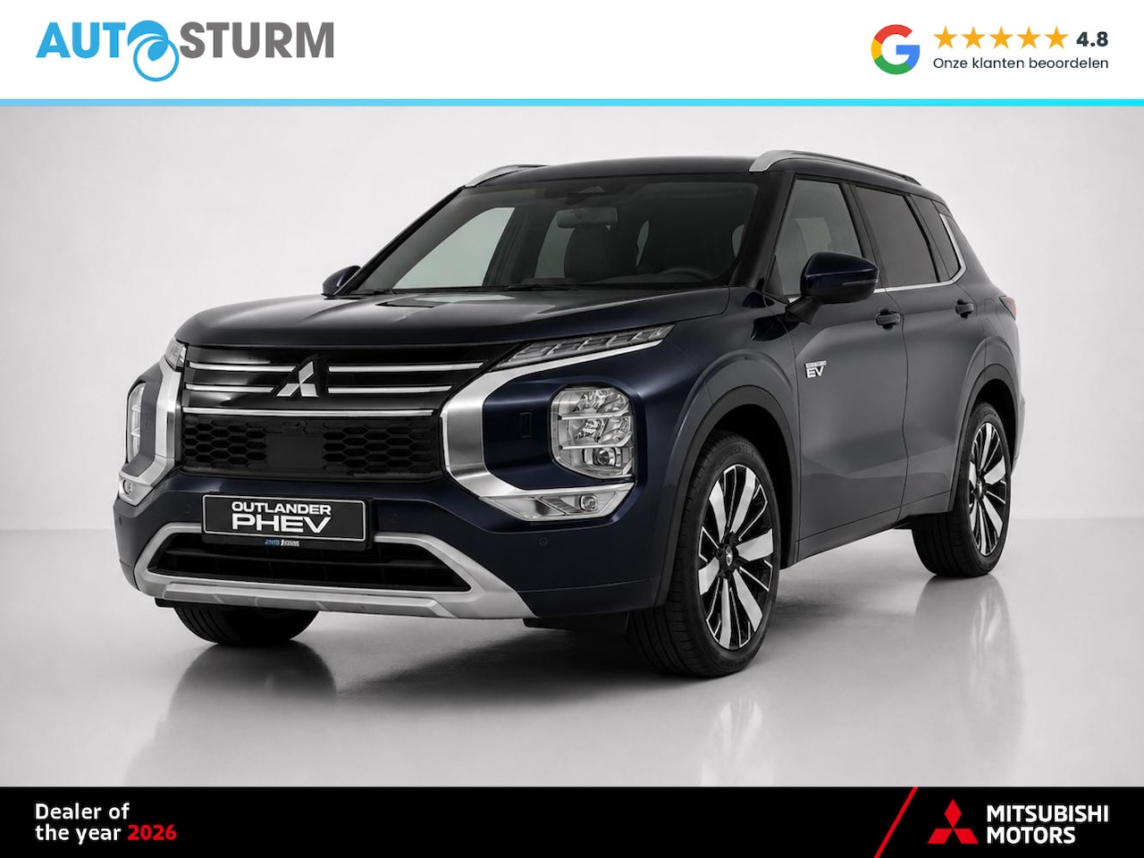 Mitsubishi Outlander - 2.4 PHEV Instyle+ 2.4 PHEV Instyle - AutoWereld.nl