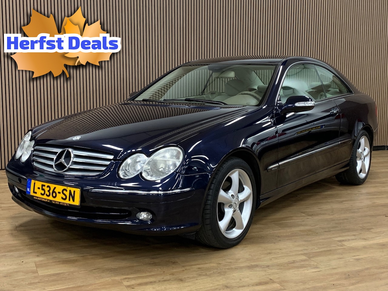 Mercedes-Benz CLK-klasse Coupé - MERCEDES CLK200 KOMP |Climate Control| - AutoWereld.nl