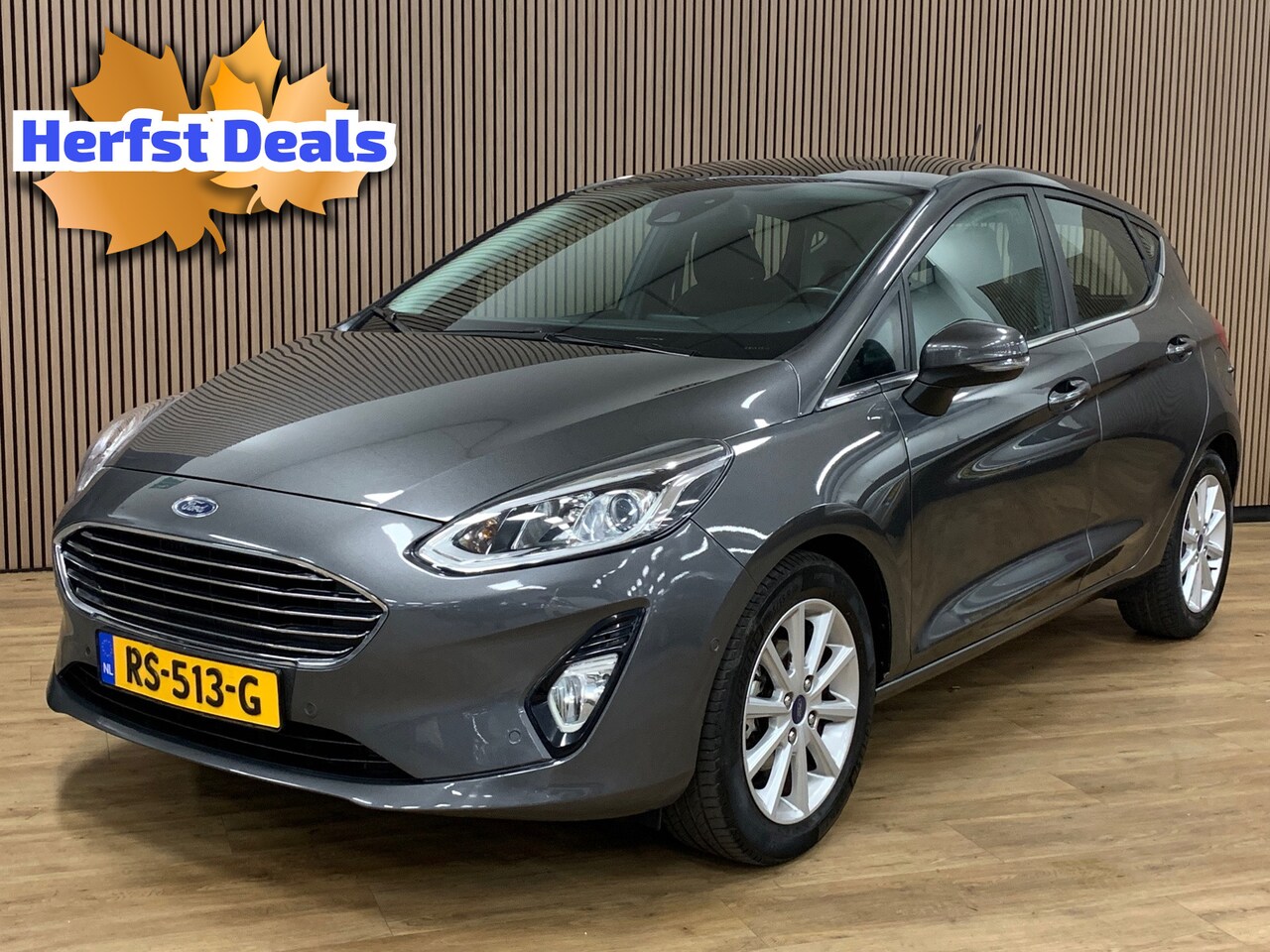 Ford Fiesta - 1.0 EcoBoost Titanium|Camera|83000KM|LED| - AutoWereld.nl