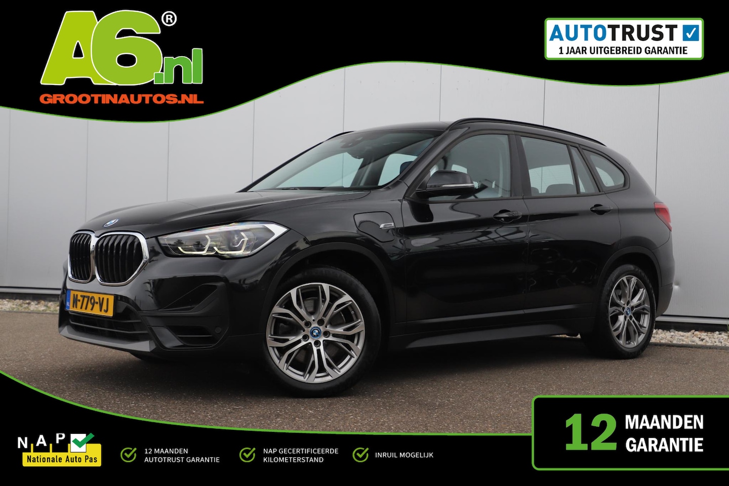 BMW X1 - xDrive25e Business Edition Plus Trekhaak Leder LED Navigatie Head up Display Stoelverwarmi - AutoWereld.nl