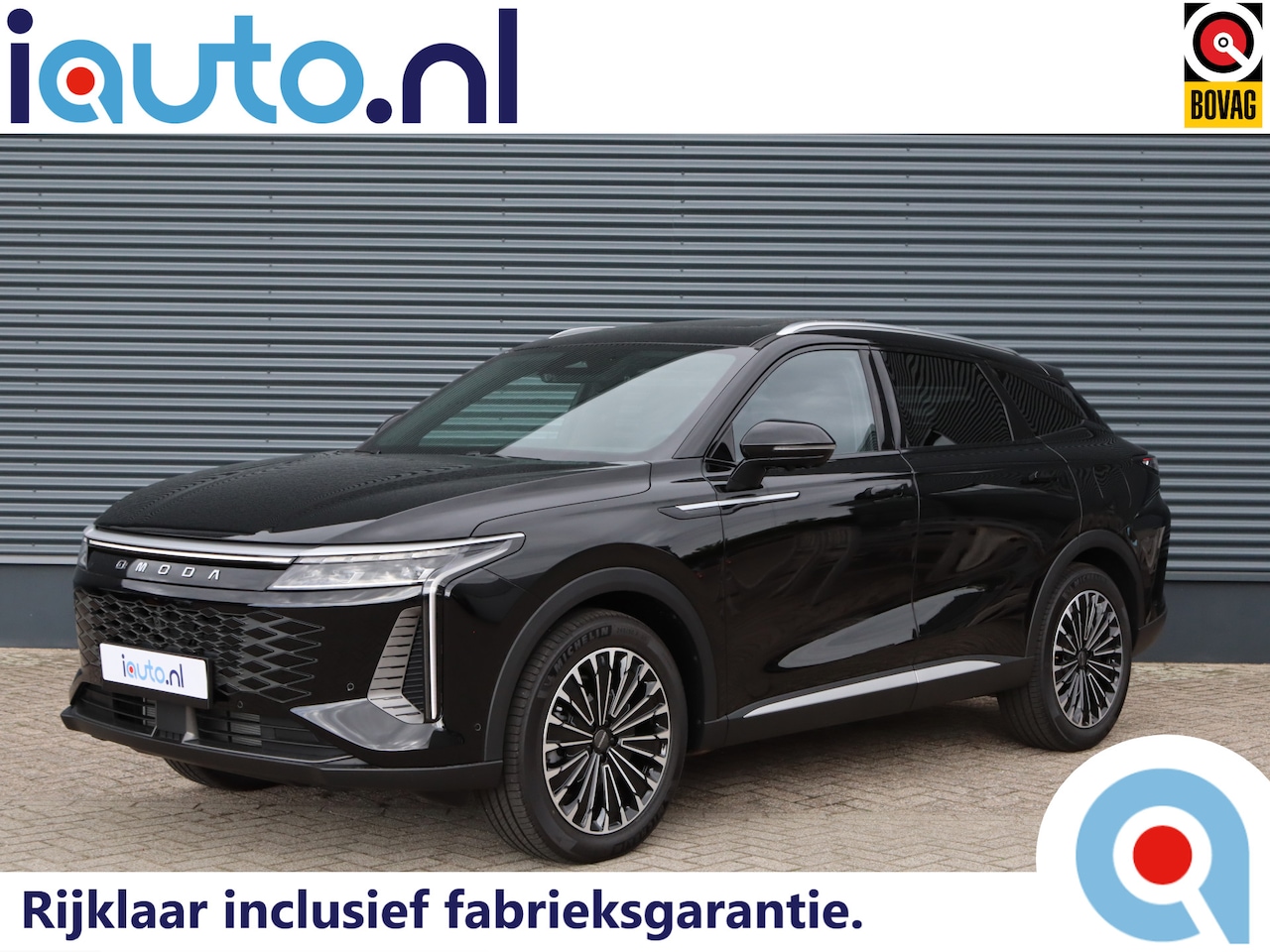 Omoda 9 - 1.5T-GDi 537PK SHS-P Premium LED/Pano/Leder/360/Head-up/Keyless/Elek. stoelen+mem/20" - AutoWereld.nl