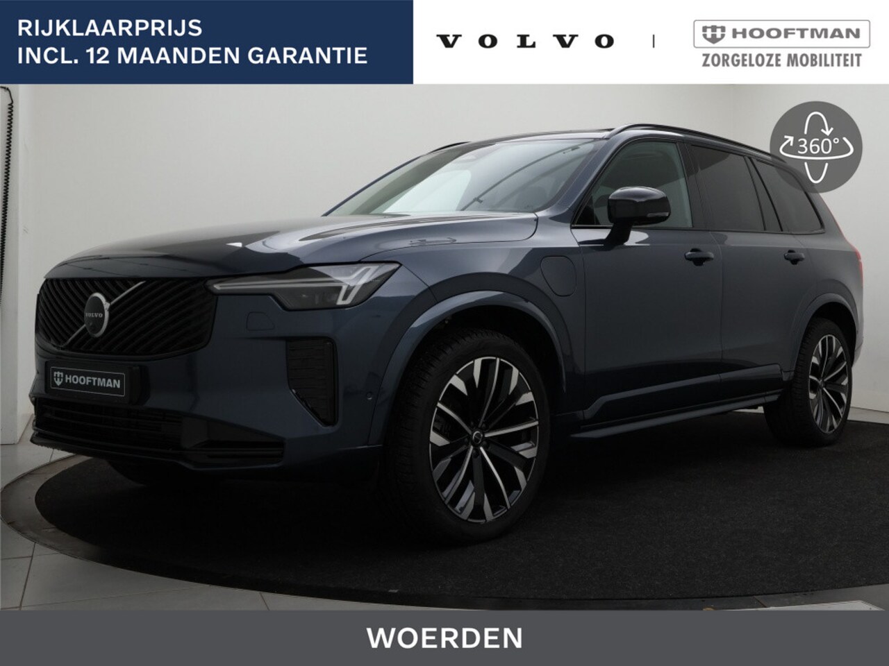 Volvo XC90 - T8 PLUG-IN HYBRID ULTRA DARK LUCHTVERING BOWERS&WILKINS MASSAGE-GEVENT LEDER - AutoWereld.nl