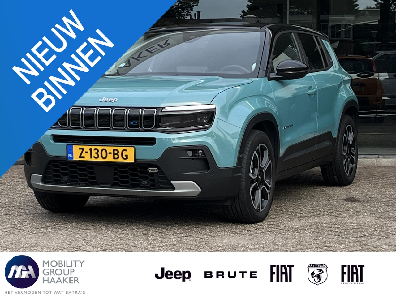 Jeep Avenger - Summit 54 kWh | Apple/Android | Dodehoek detectie | Keyless start - AutoWereld.nl