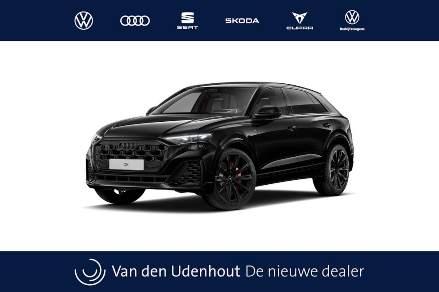 Audi Q8 - e-hybrid quattro 490 Tiptronic Competition Plus | Glazen panoramadak | Optiekpakket zwart - AutoWereld.nl