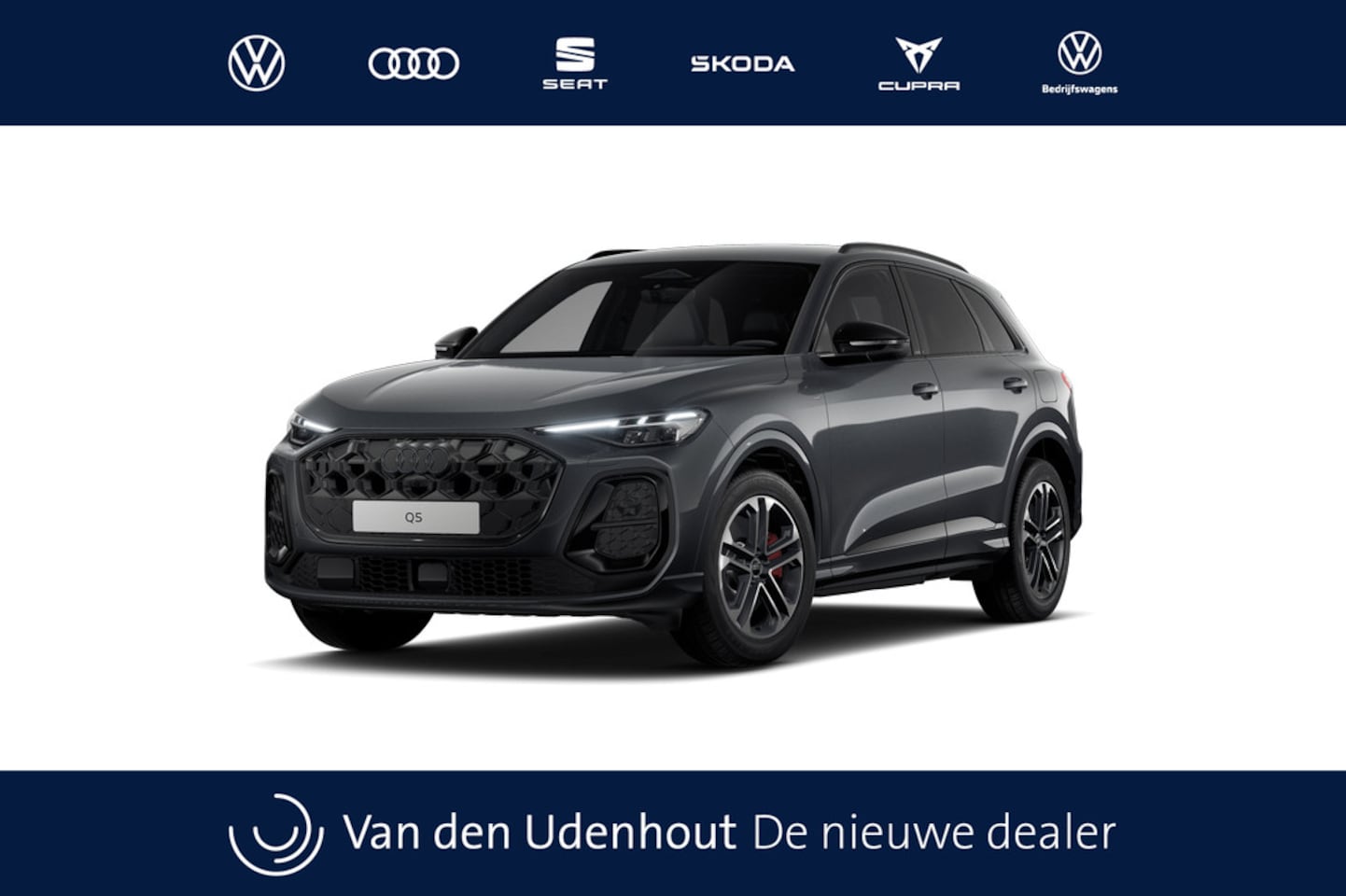 Audi Q5 - e-hybrid quattro 367 S tronic S edition Competition | Audi virtual cockpit | Hemelbekledin - AutoWereld.nl