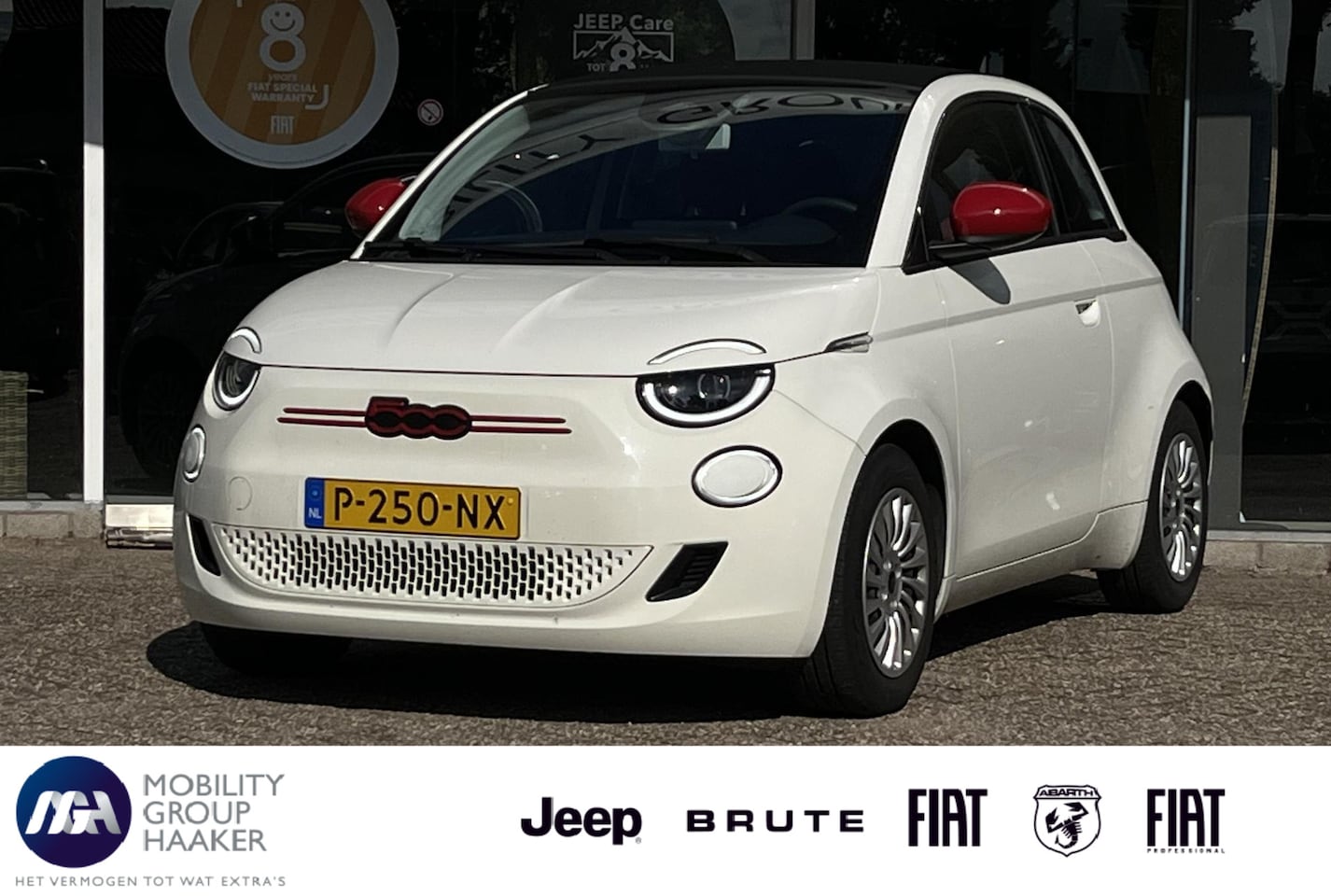 Fiat 500 C - RED Edition | Apple/Android | Verkeersbord detectie | Cruise control - AutoWereld.nl
