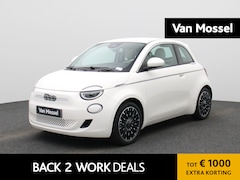 Fiat 500e - 42 kWh La Prima by Bocelli | LEDER | NAVIGATIE | CAMERA | ADAPTIEF CRUISECONTROL | KEYLESS