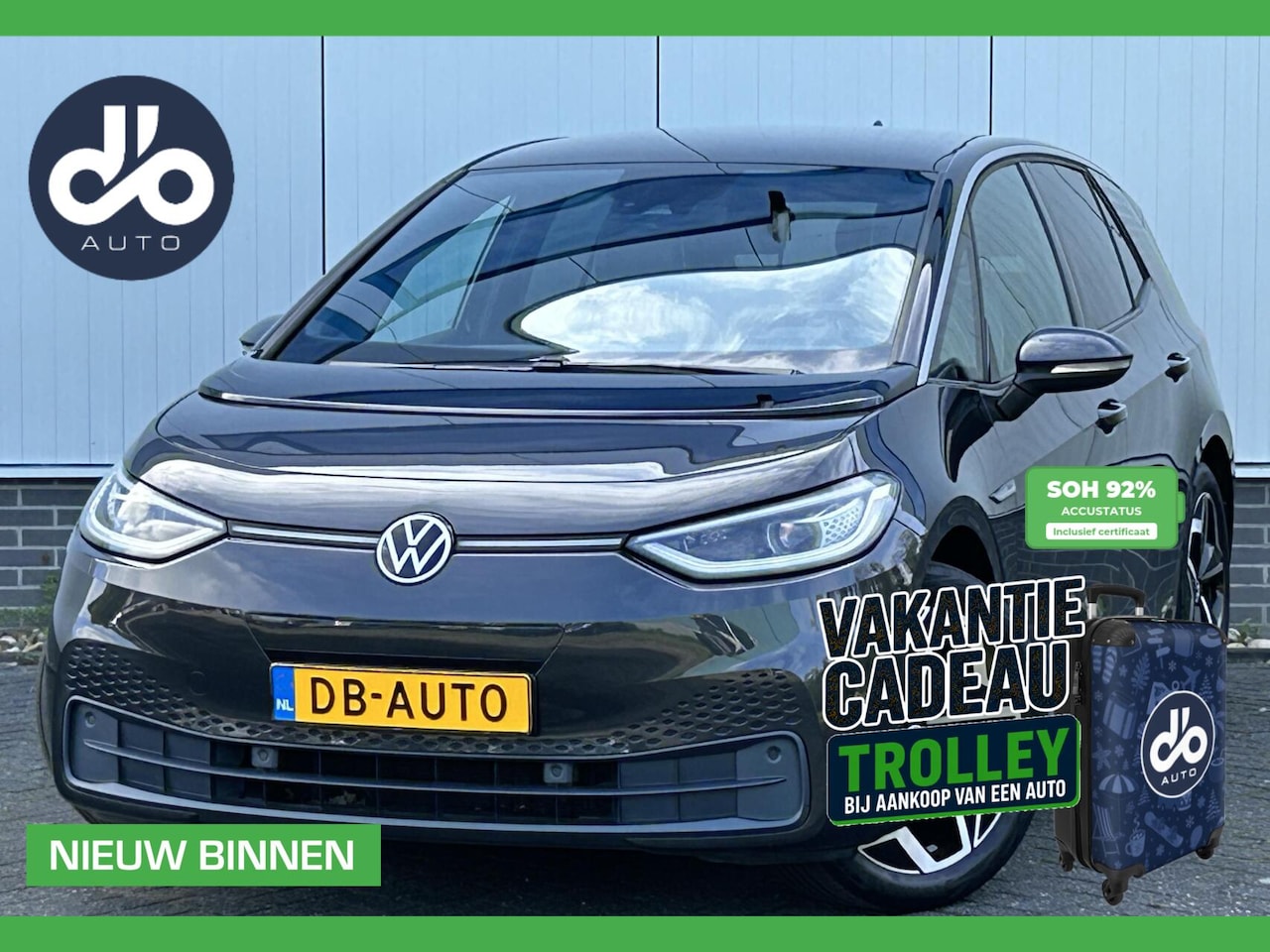 Volkswagen ID.3 - Pro 58 kWh SOH 92% I PDC + CAMERA I STOEL V.W. + STUUR I 19"LMV I LED MATRIX - AutoWereld.nl