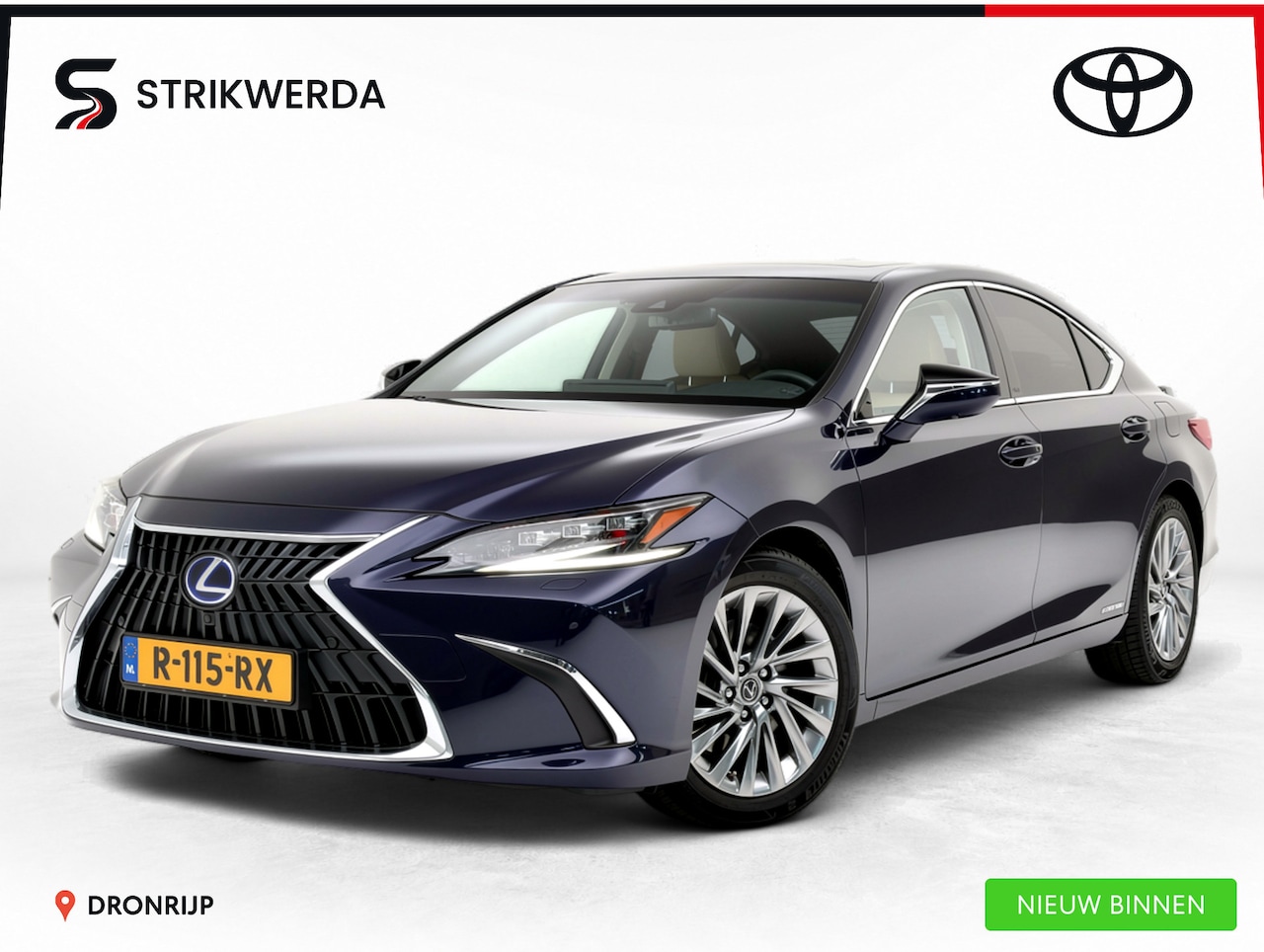 Lexus ES - 300h President Line | Schuif- kanteldak | Mark Levinson | Beige leder | 360 Camera | HUD - AutoWereld.nl