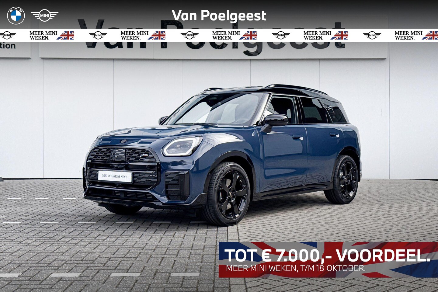 MINI Countryman - 1.5 C John Cooper Works L | 19 inch John Cooper Works Runway Spoke black | Meer MINI Weken - AutoWereld.nl