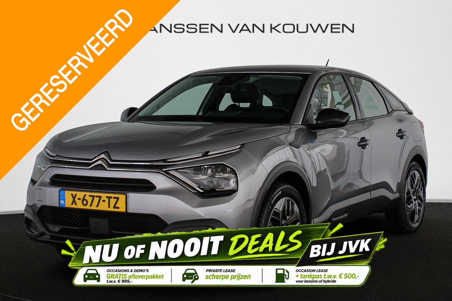 Citroën Ë-C4 - You 50 kWh Achteruitrijcamera Apple CarPlay - AutoWereld.nl